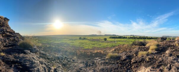 Kakadu Ubirr zonsondergang
