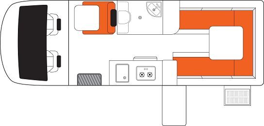 Apollo Euro Plus floorplan dag Australië