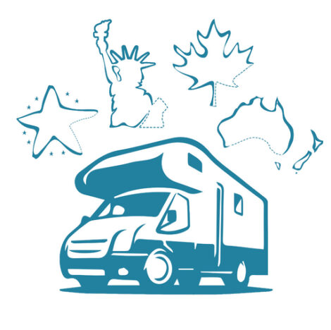 Afbeelding van onze app Mijn Camperreis met toegang tot je hele reis, alle documenten en heel veel tips