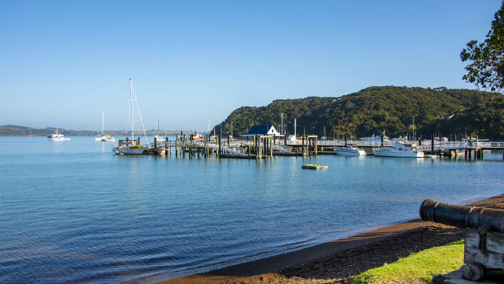 Kororareka Bay in Russel