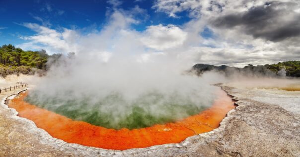 Rotorua Waiotapu thermal pools