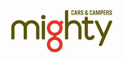 Mighty campers logo
