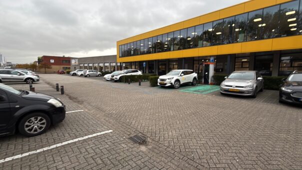 Parkeerplekken bij de Hofclub Utrecht
