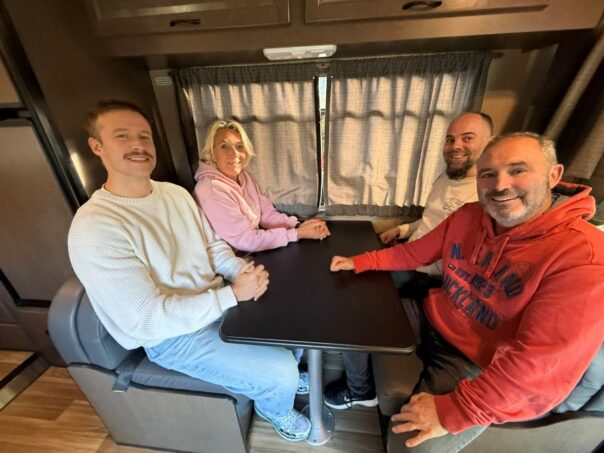Sales team in C-25 dinette